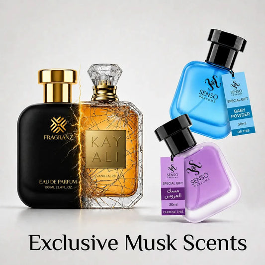 Kayali Vanilla 28 Bundle - Free Musk Baby Powder Or Bride Musk